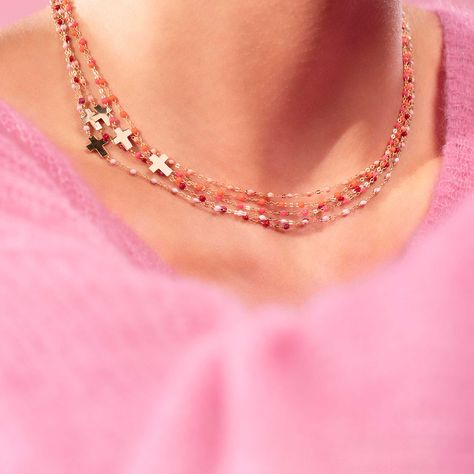 Embrace faith and tradition with our exquisite baby cross necklaces. Handcrafted in hypoallergenic materials like sterling silver or 14K gold, these delicate pendants feature intricate designs, sparkling accents, and optional engraving for a personalized touch.
