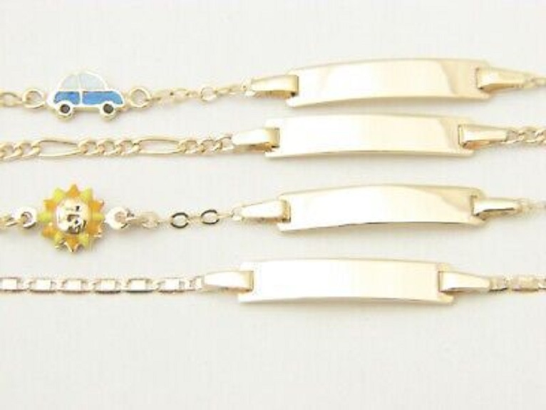 Ensure peace of mind with our stylish yet practical Baby ID Bracelets. Crafted from hypoallergenic materials, these bracelets feature personalized engravings,