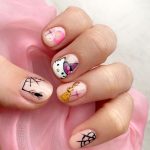 Designs Cute Trendy Short Acrylic Nails
