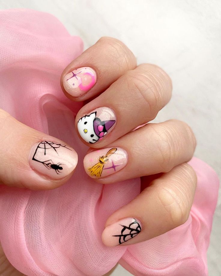 Designs Cute Trendy Short Acrylic Nails