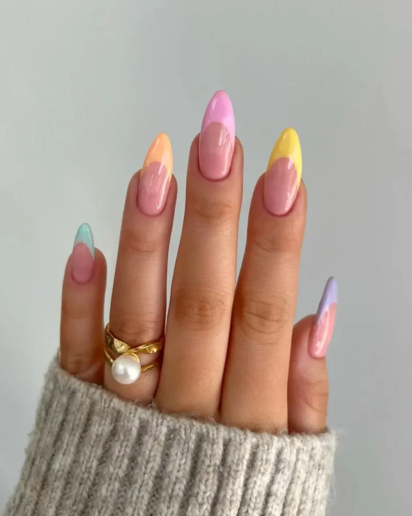 Short Stiletto Nails
