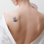 Duck with Knife Tattoo