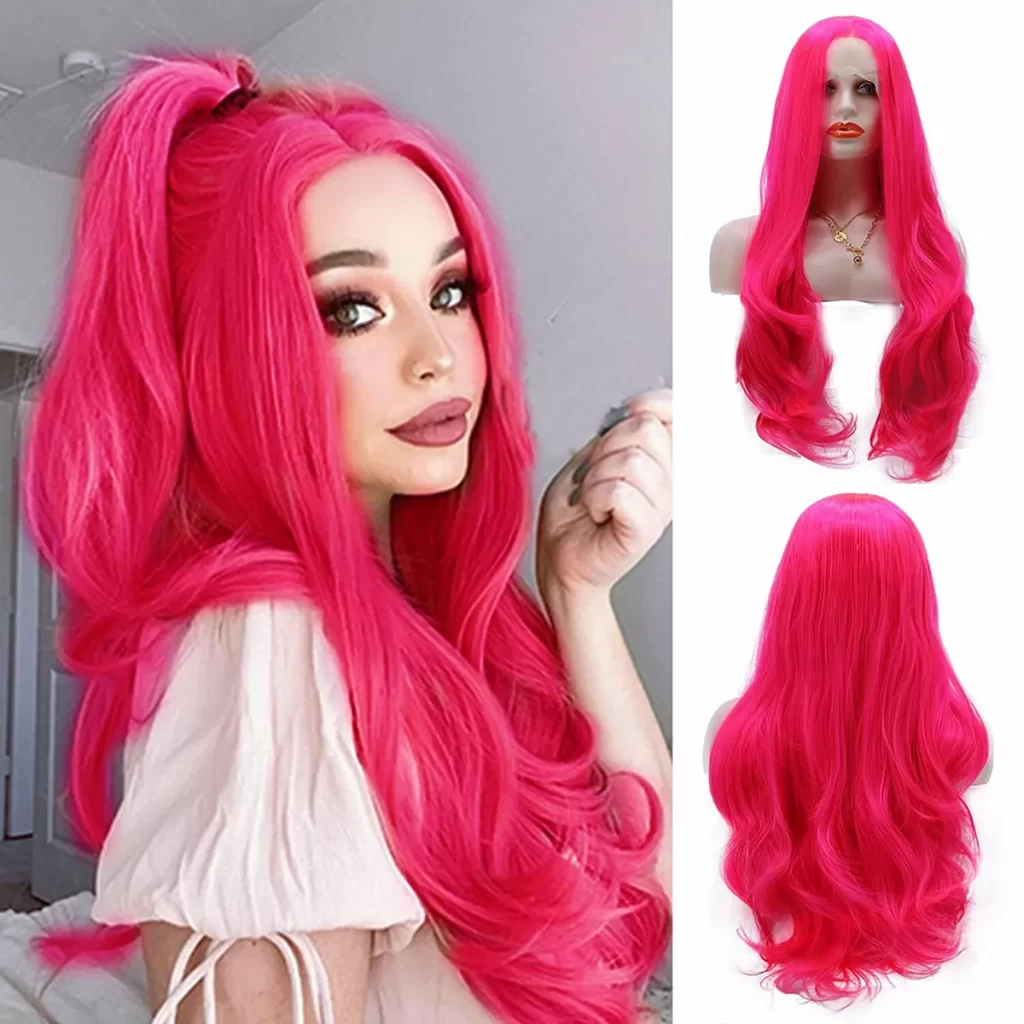 Hot Pink Wig