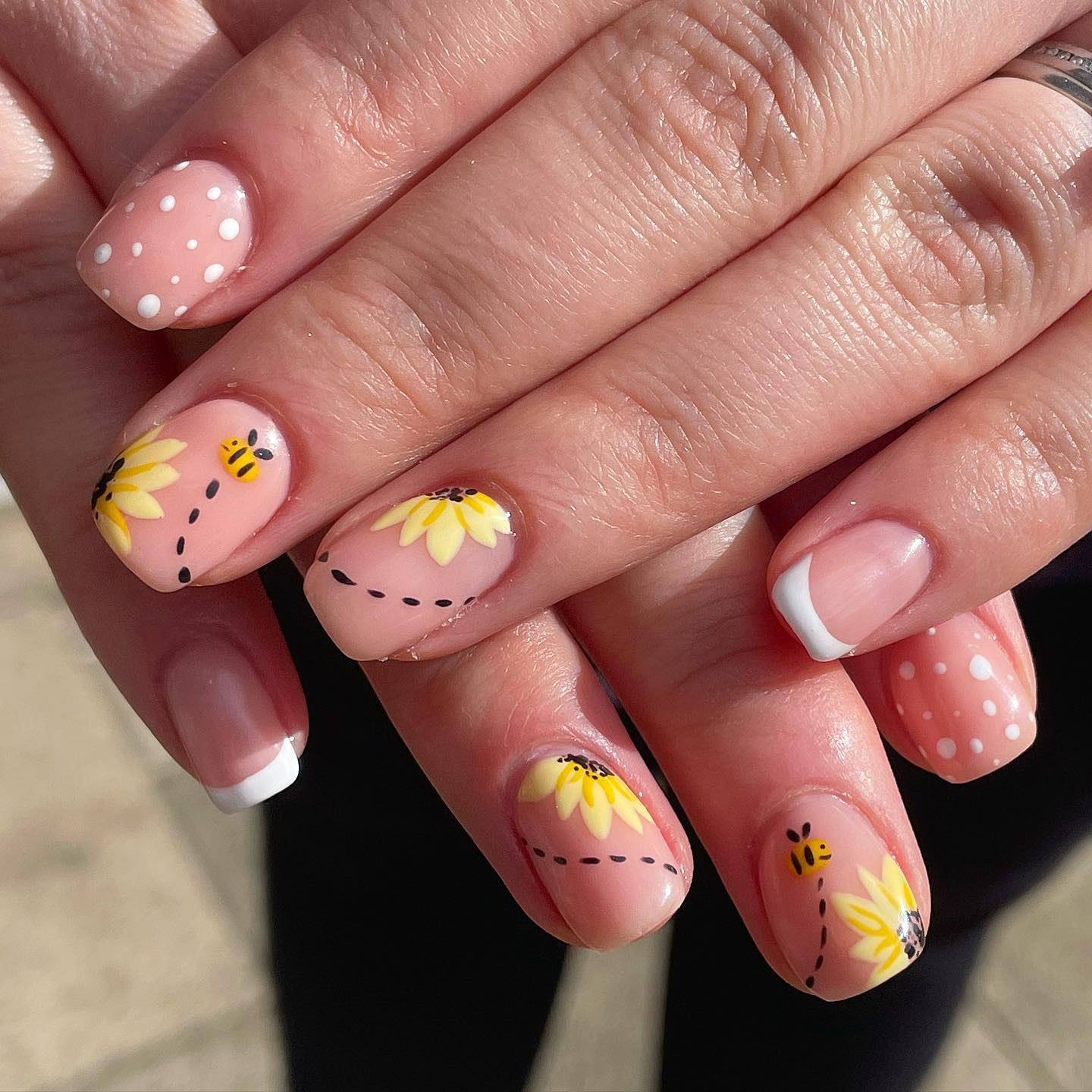 Embracing Summer Vibes with Sunflower Nails