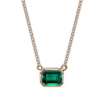 emerald pendant
