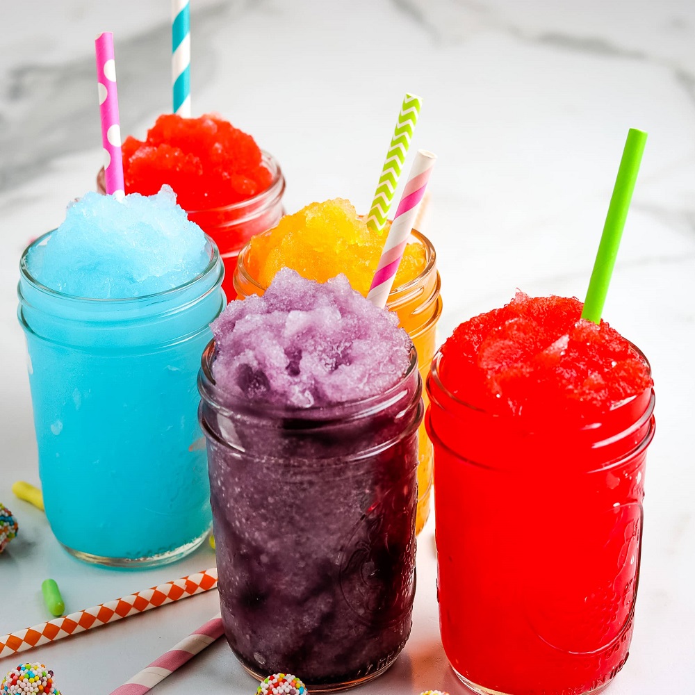 make slushies with a blender