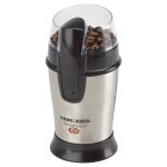 grind coffee beans in a food processor