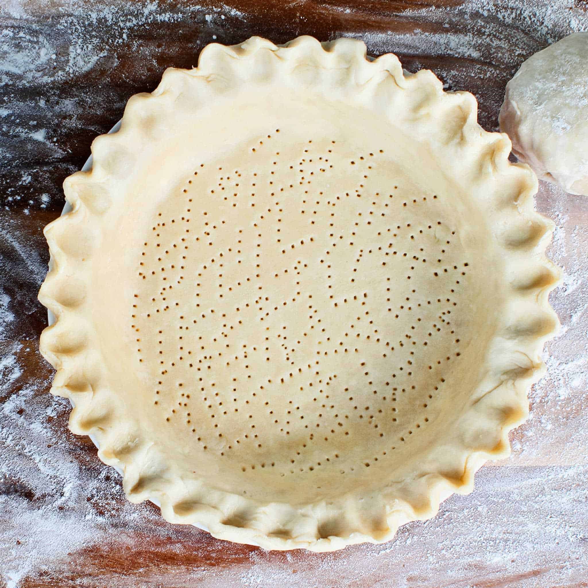 pie crust in food processor