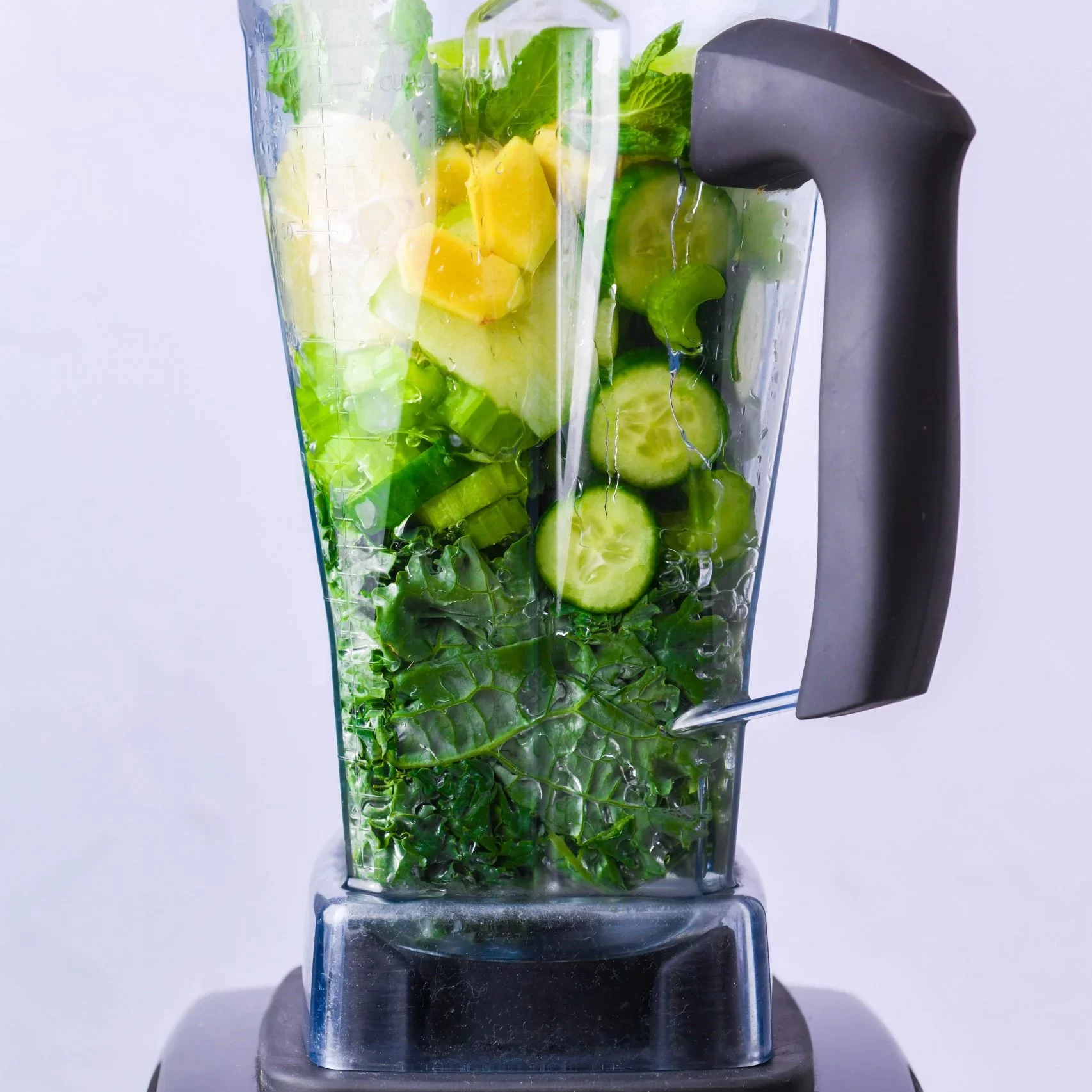 juice with a blender