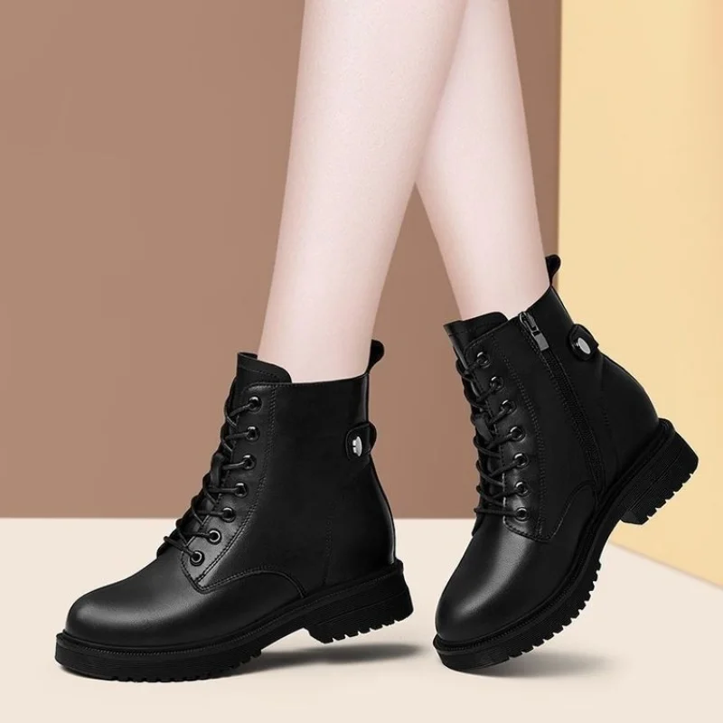 Suit With Boots For a Sharp Look