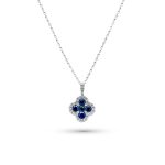 white gold pendant