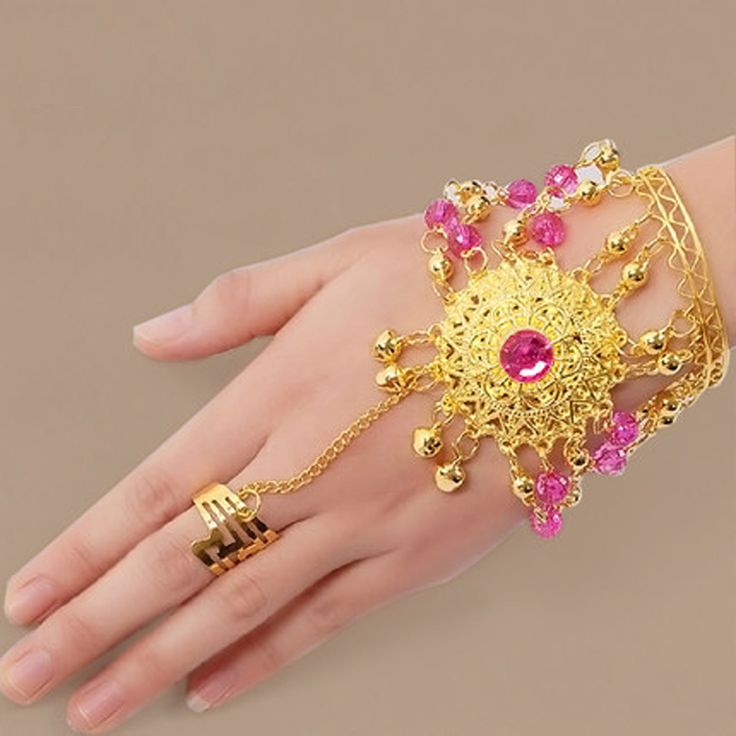 belly dance ring bracelet