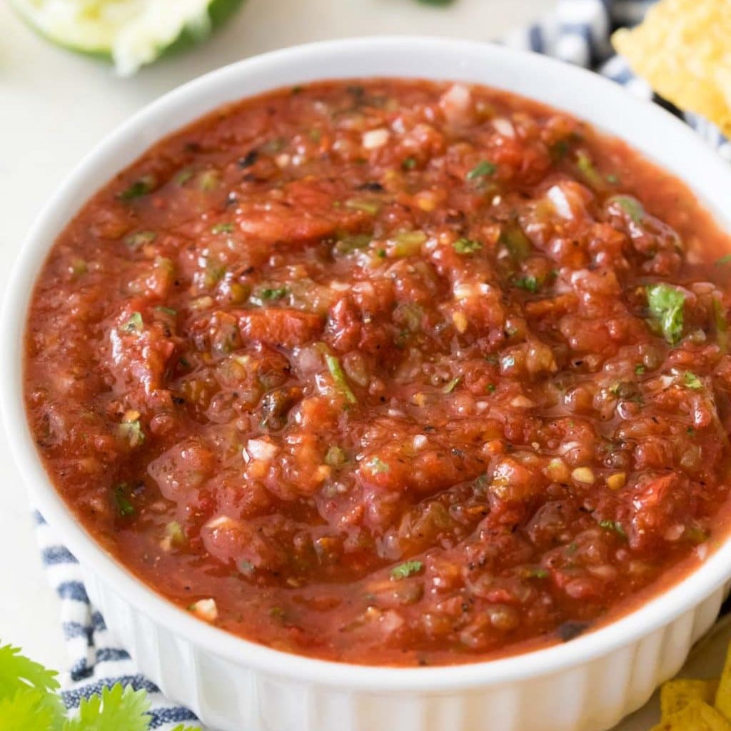 fresh salsa recipe blender