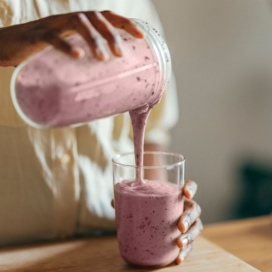 immersion blender milkshake