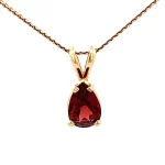 garnet pendant