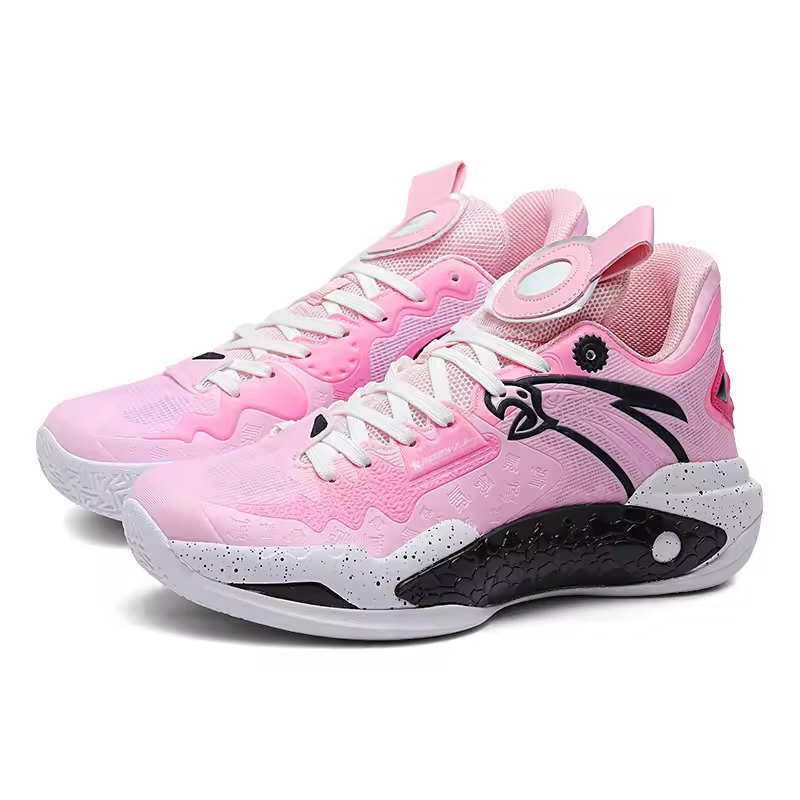 hot pink basketball shoes