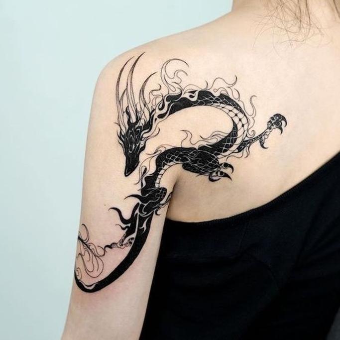 japanese dragon tattoo