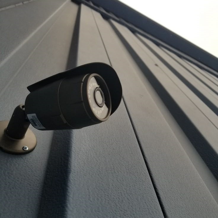 security camera installation