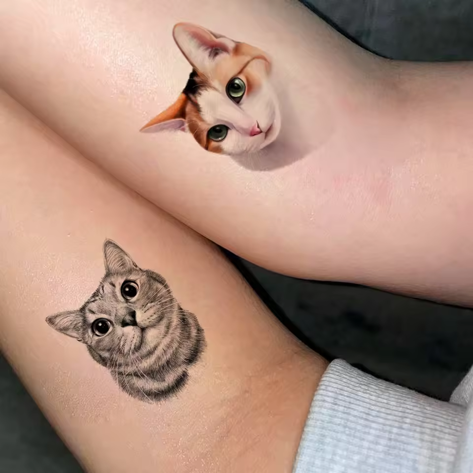 cat tattoo