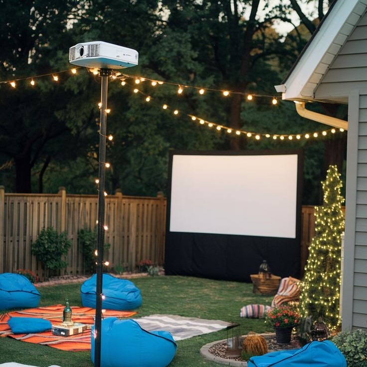 outdoor projector